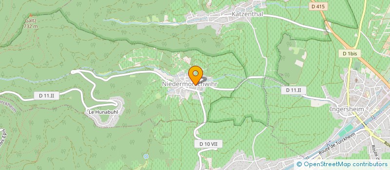 localisation de l'entreprise SCM DES DOCTEURS DHEU-BENTZ, FAIVRET-PETER ET GAUGLER  TURCKHEIM