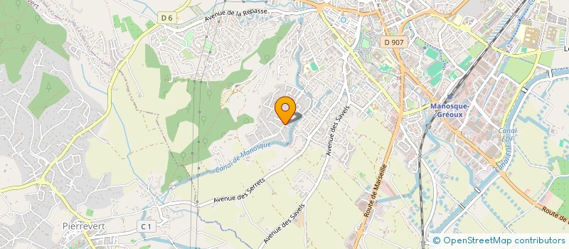 localisation de l'entreprise SCM DES DOCTEURS DUGOIS ET N'NA EKAMKAM à MANOSQUE