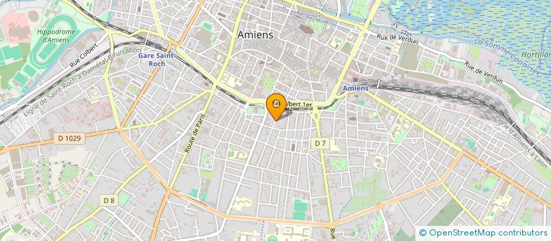 localisation de l'entreprise SCM DES DOCTEURS DUHAMEAUX ET ZABIAUX à AMIENS