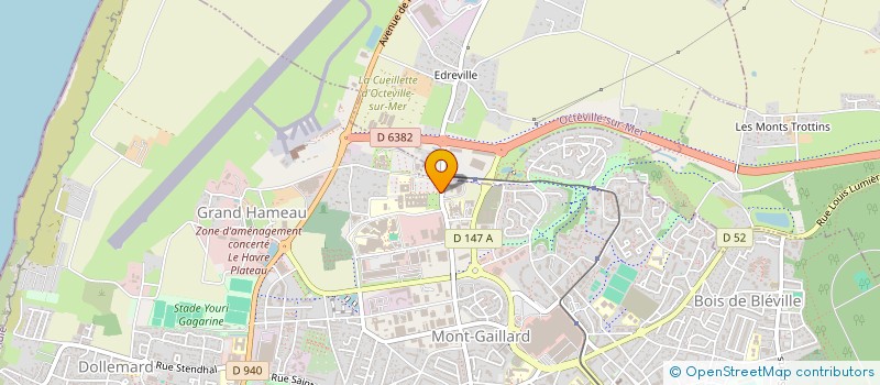 localisation de l'entreprise SCM DES DOCTEURS ELIE-LEGRAND ET GUEROULT-DERO  LE HAVRE