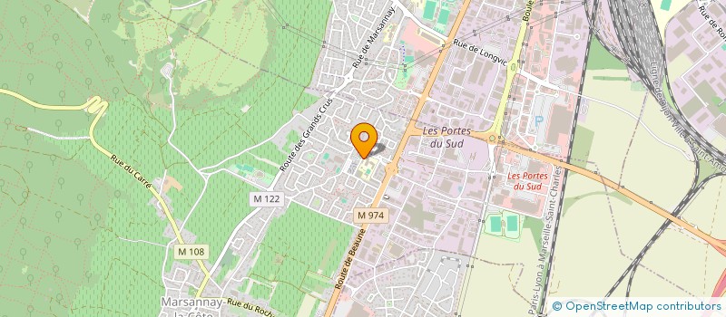 localisation de l'entreprise SCM DES DOCTEURS FERNON ET PIERRON à MARSANNAY-LA-COTE