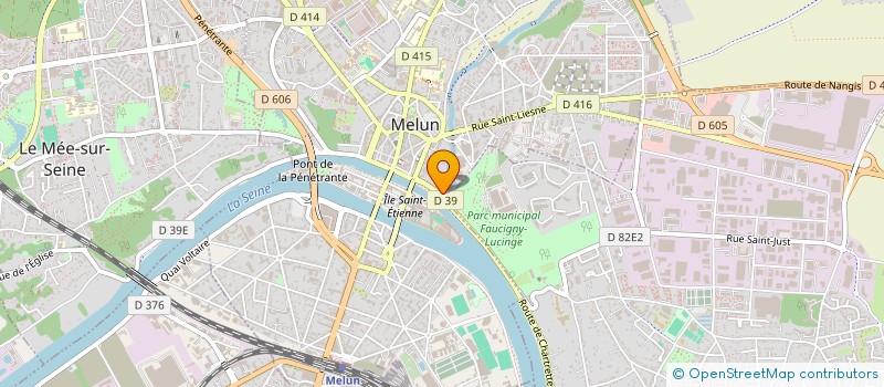 localisation de l'entreprise SCM DES DOCTEURS GEST ET RAAD à MELUN