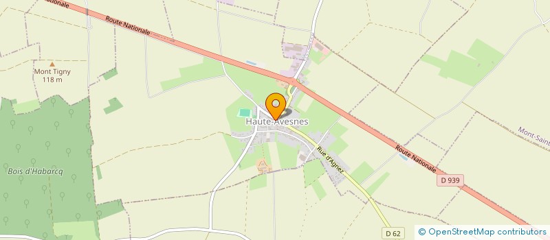 localisation de l'entreprise SCM DES DOCTEURS GHILAIN-SLAWEK ET ROCOUL  HAUTE-AVESNES