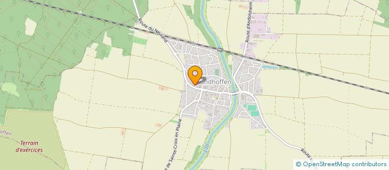 localisation de l'entreprise SCM DES DOCTEURS GOUIN ET DANNER  SUNDHOFFEN