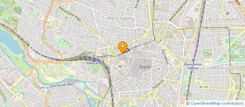 localisation de l'entreprise SCM DES DOCTEURS GRAS ET GENTIL à DIJON