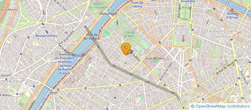 localisation de l'entreprise SCM DES DOCTEURS GRASSOT ET TOLEDANO  PARIS