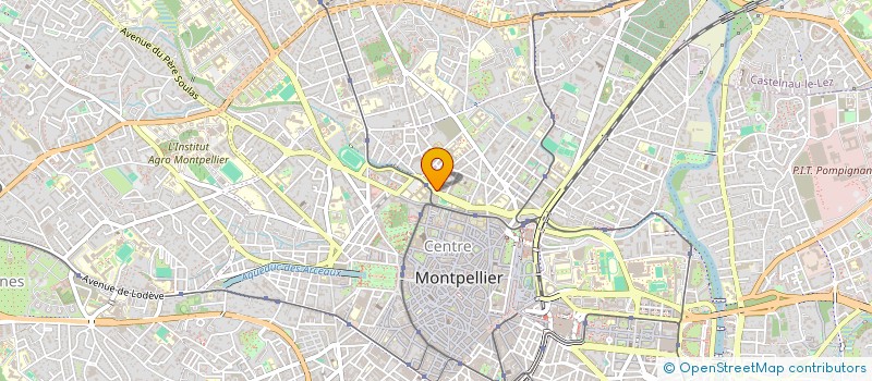 localisation de l'entreprise SCM DES DOCTEURS GRECK - HUET - WRIGHT-RANDON à MONTPELLIER
