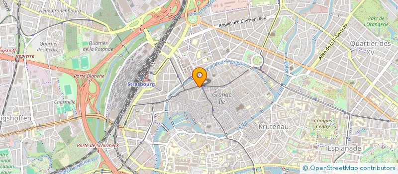 localisation de l'entreprise SCM DES DOCTEURS GUY ET PIERRE MAXIMINI  STRASBOURG