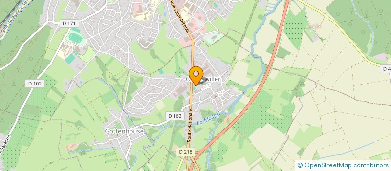 localisation de l'entreprise SCM DES DOCTEURS HAEGELE ET SIMON  OTTERSWILLER