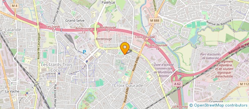 localisation de l'entreprise SCM DES DOCTEURS JAMBU & PLARD  TOULOUSE