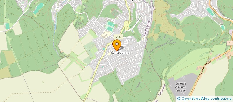 localisation de l'entreprise SCM DES DOCTEURS LACCHINI ET MAVER  TIERCELET