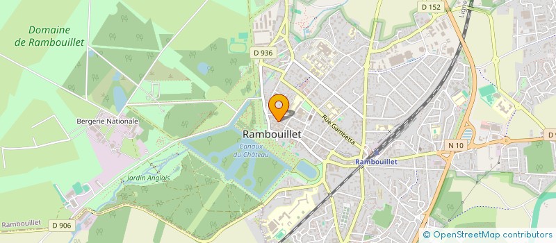 localisation de l'entreprise SCM DES DOCTEURS LEMARIEY ET ROUDEIX à RAMBOUILLET