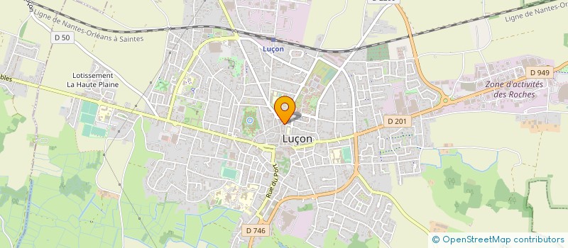 localisation de l'entreprise SCM DES DOCTEURS LOPEZ ET MEYSSONNIER à LUCON