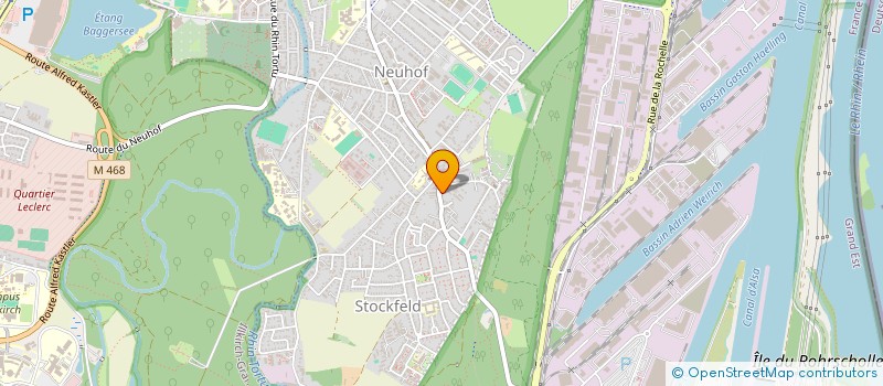 localisation de l'entreprise SCM DES DOCTEURS MILLION ET GRAVIER à STRASBOURG