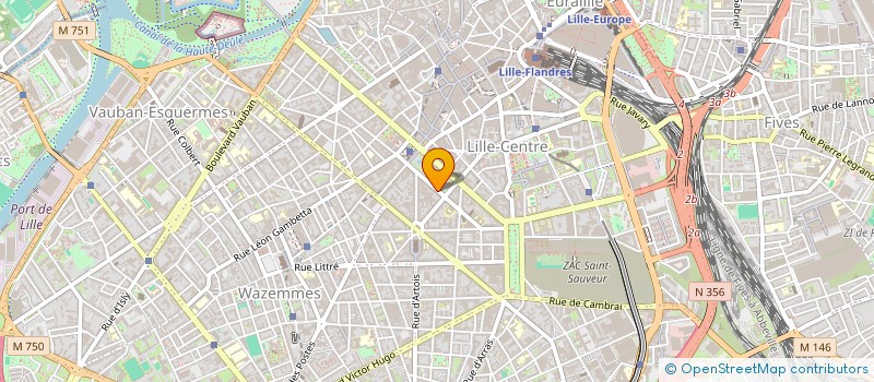 localisation de l'entreprise SCM DES DOCTEURS PASQUESOONE à LILLE