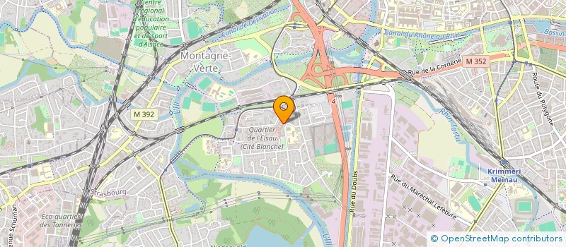 localisation de l'entreprise SCM DES DOCTEURS PHILIPPS ET GHULAM à STRASBOURG