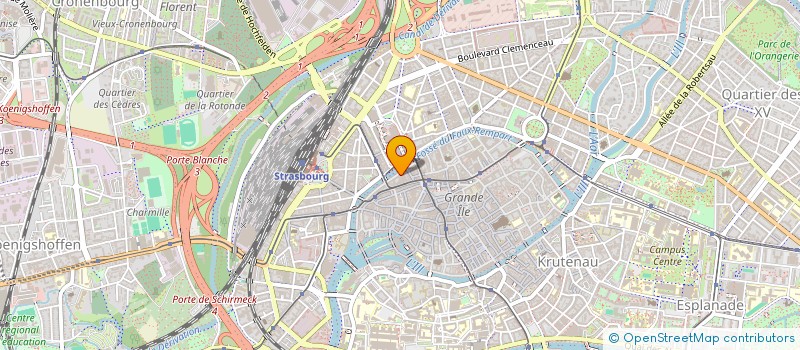 localisation de l'entreprise SCM DES DOCTEURS RIGAUT ET TIMSIT à STRASBOURG