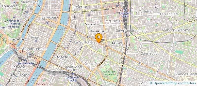 localisation de l'entreprise SCM DES DOCTEURS SAIER - ALOMBERT - JOURDAN  LYON