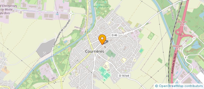 localisation de l'entreprise SCM DES DOCTEURS SUING ANTOINE ET LEPORCQ PIERRE à COURRIERES