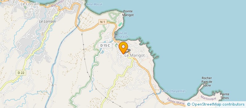 localisation de l'entreprise SCM DES DOCTEURS THOMAS ET CATIN  MARIGOT