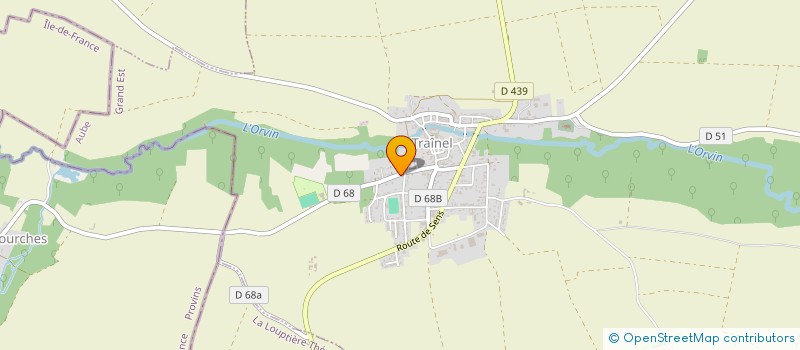 localisation de l'entreprise SCM DES DOCTEURS TIRA ET DURAND  TRAINEL