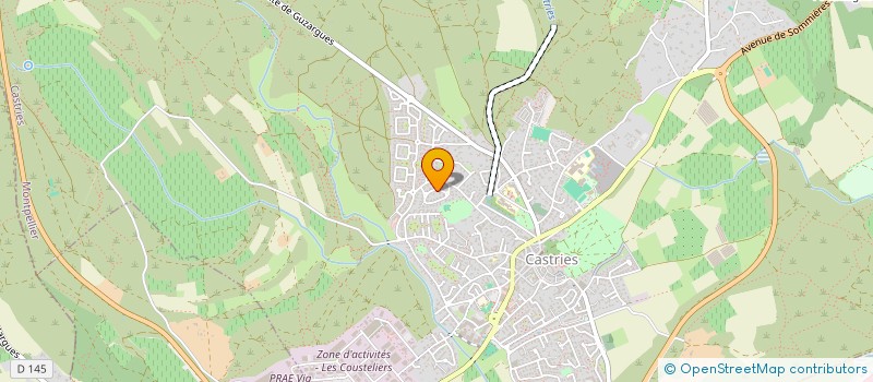 localisation de l'entreprise SCM DES DOCTEURS VERHAEGEN-DEZEGUE RAVOIRE ET OSTOR  CASTRIES