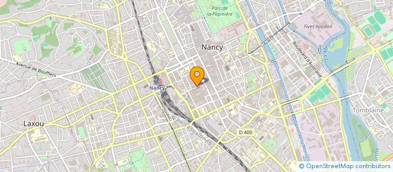 localisation de l'entreprise SCM DES DOCTEURS ZAFRANI ET VADOT à NANCY