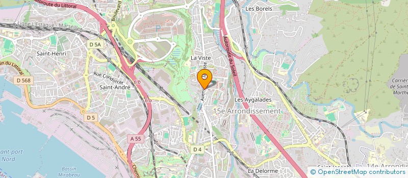 localisation de l'entreprise SCM DES DR CORSO ET ADAMON à MARSEILLE
