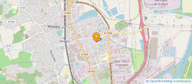 localisation de l'entreprise SCM DES DR WEILAND - SUNDARA - DUPONT-DONNEN  WOIPPY