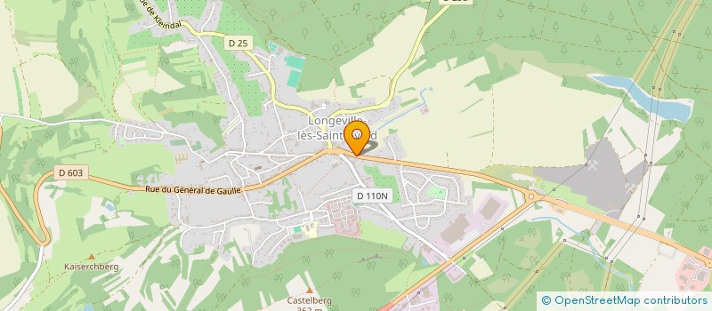 localisation de l'entreprise SCM DES DRS ANTHOINE ET KAMMERER  LONGEVILLE-LES-SAINT-AVOLD