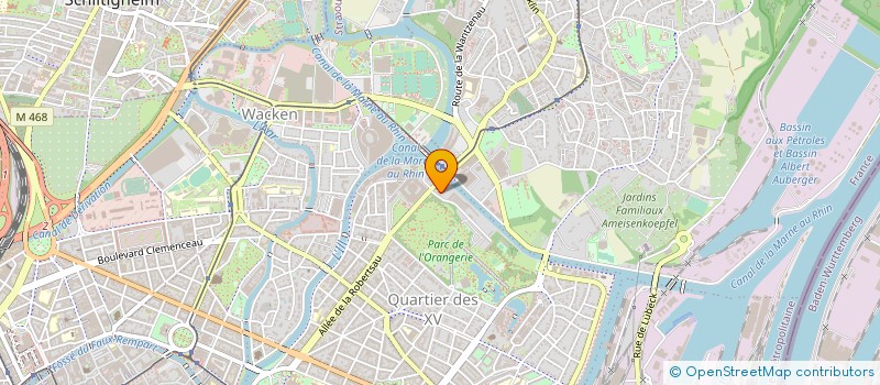 localisation de l'entreprise SCM DES DRS BOUKARY SCHLEPP à STRASBOURG