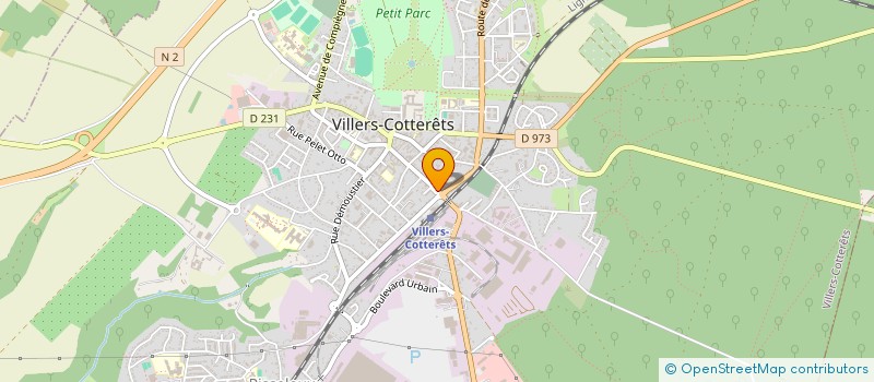 localisation de l'entreprise SCM DES DRS ERIC ET MARIE CLAIRE FLAURE à VILLERS-COTTERETS