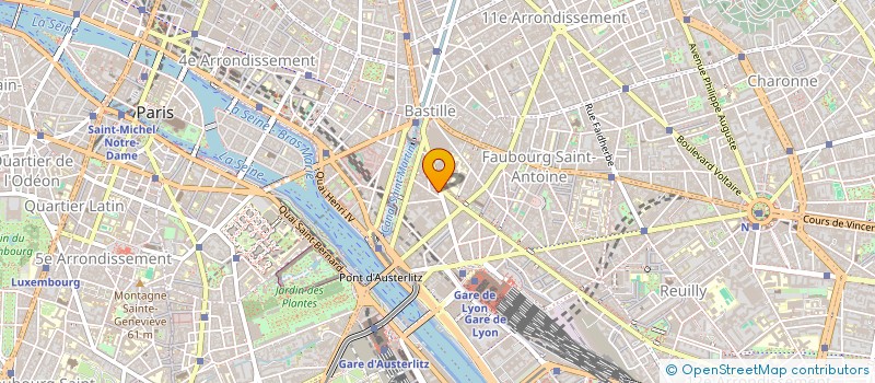 localisation de l'entreprise SCM DES DRS FICHET / MITZ  PARIS