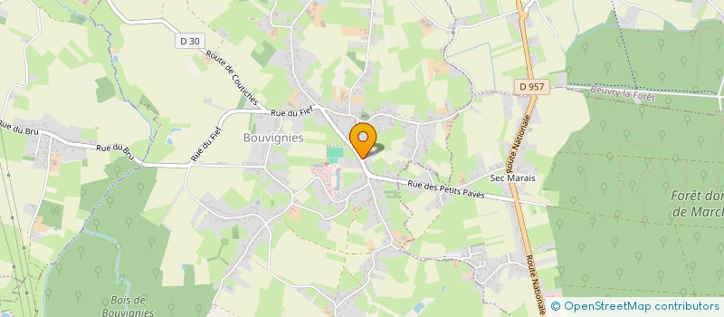 localisation de l'entreprise SCM DES DRS GRASSET ET MEZIANI à BOUVIGNIES
