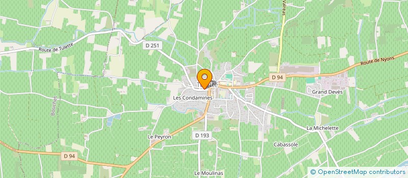 localisation de l'entreprise SCM DES DRS J SOTTON ET M-F LEFEBVRE à TULETTE