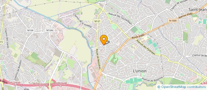 localisation de l'entreprise SCM DES FONTANELLES à L'UNION