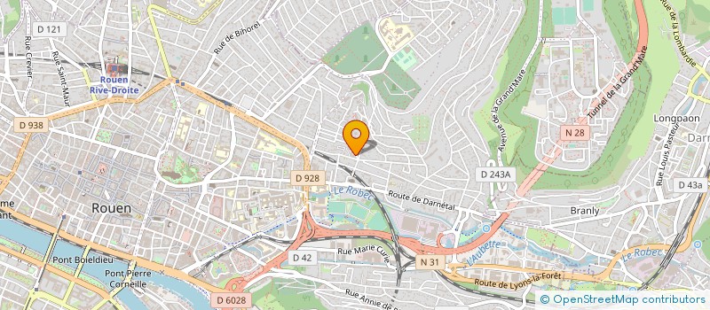 localisation de l'entreprise SCM DES GEMEAUX à ROUEN