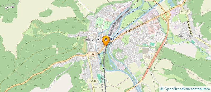 localisation de l'entreprise SCM DES KINESITHERAPEUTES DU VALLAGE à JOINVILLE