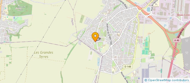 localisation de l'entreprise SCM DES LILAS à CORBAS