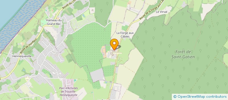 localisation de l'entreprise SCM DES MEDECINS ANESTHESISTES REANIMATEURS DE LA POLYCLINIQUE DE DEAUVILLE  CRICQUEBUF