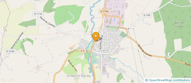 localisation de l'entreprise SCM DES MEDECINS DE LIVAROT à LIVAROT-PAYS-D'AUGE