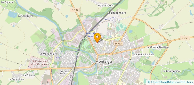 localisation de l'entreprise SCM DES MOULINS NANTAIS à MONTAIGU-VENDEE
