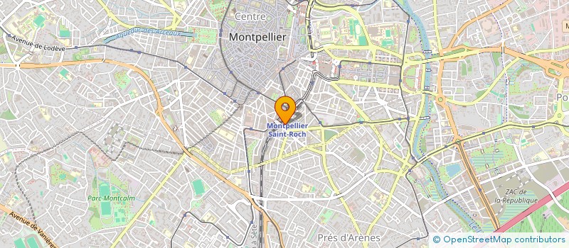 localisation de l'entreprise SCM DES ORMEAUX à MONTPELLIER