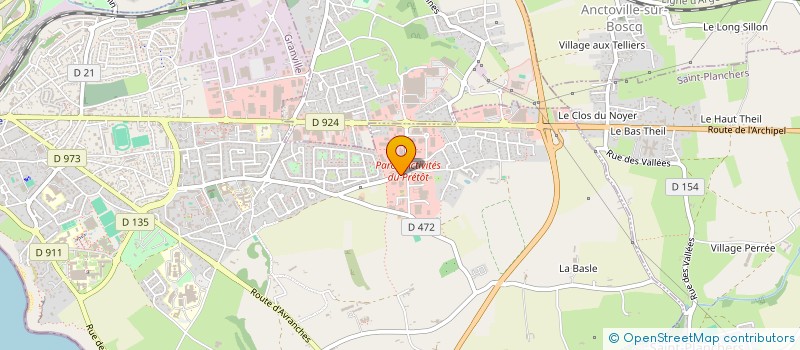 localisation de l'entreprise SCM DES ORTHOPTISTES DE GRANVILLE à GRANVILLE