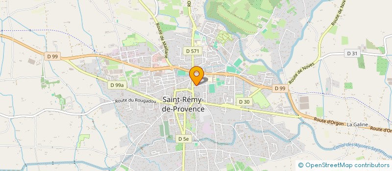 localisation de l'entreprise SCM DES PLATANES à SAINT-REMY-DE-PROVENCE
