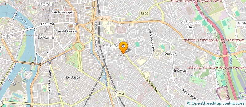 localisation de l'entreprise SCM DES PSYCHO CLINICIENNES  TOULOUSE