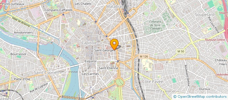 localisation de l'entreprise SCM DES QUATRE à TOULOUSE