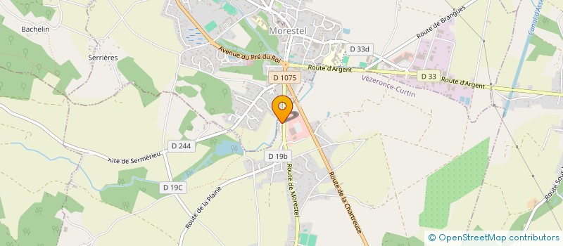 localisation de l'entreprise SCM DES SAGES-FEMMES VIGOUROUX/ GROS COISSY/ BENCHAIBA / HENRY  VEZERONCE-CURTIN