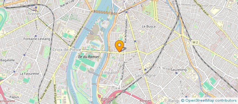 localisation de l'entreprise SCM DES SAULES  TOULOUSE