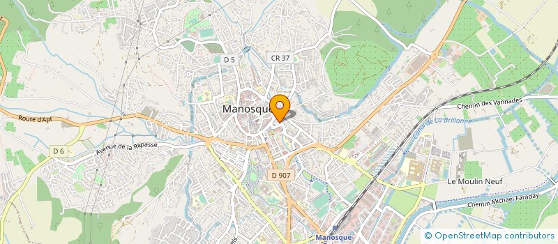localisation de l'entreprise SCM DES SELARL DES DOCTEURS RICHARD ET GONZALVEZ à MANOSQUE